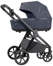 Коляска Carrello 2В1 Omega + CRL-6540 Meteor Grey +переходник на автолюльку