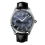 Ремешок для часов Omega, черный, аллигатор, 24/18, под клипсу, SE AQUA TERRA RAILMASTER (2806)