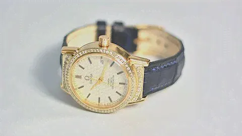 Ремешок для марьяжных золотых часов Omega