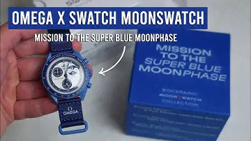 Omega x Swatch Mission To The Super Blue Moonphase Moonswatch | Release + First Look