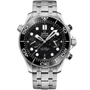Копии часов Omega Seamaster Diver 300m Omega Co‑Axial Master Chronometer Chronograph 44 mm 210.30.44.51.01.001