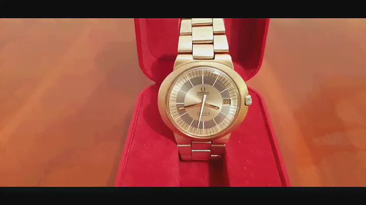 Luxury OMEGA Dynamic automatic Geneve 18K Gold Plated.