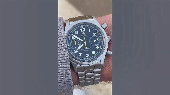 Omega Dynamic III Chronograph from 2002, affordable Chrono