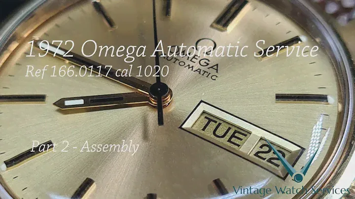 Omega Automatic Cal 1020 1972 года, часть 2. Сборка
