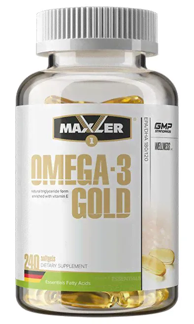 Maxler EU Omega-3 Gold 240 гелевых капсул-0