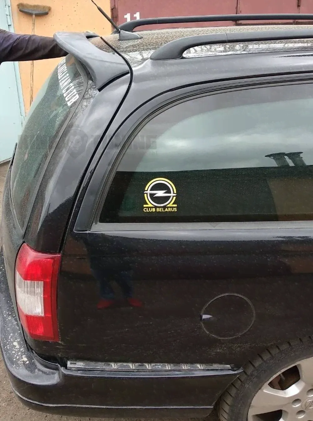 Спойлер Opel Omega B Универсал