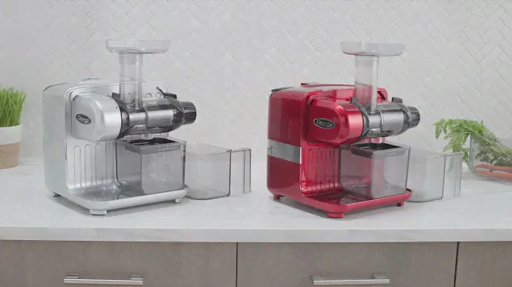 JCUBE500 Omega Cold Press 365 Masticating Slow Juicer