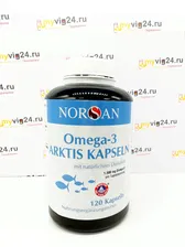 NORSAN Omega-3 Arktis омега 3, 120 шт