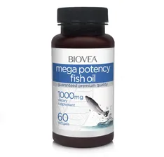 Omega-3 (No Lemon Oil) 1000 mg Biovea 60 капс.