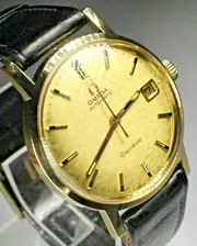 NOS OMEGA Geneve 18K(0.750) Solid Gold Cal.565 Automatic MINT rare