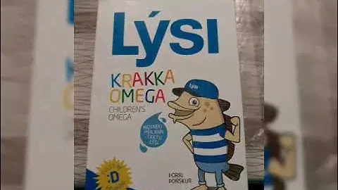 Lysi Omega 3 pt copii