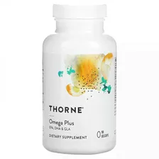 Thorne, Omega Plus, 90 желатиновых капсул