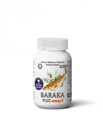Капсулы Baraka Plus Omega 3 90 капсул-0