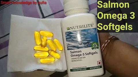 Amway Nutrilite salmon Omega 3 Soft gels Full Detailed video by sufia |Omega 3
