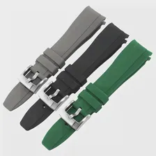 Резиновый ремешок для часов Omega Swatch с фирменным ремешком, силиконовая система Planet System, изогнутый силикон для часов Rolex Water Ghost, ремешок для часов
