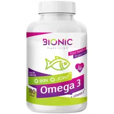 Bionic Nutrition Omega 3 + Vitamin E 180 капсул