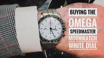 Buying the OMEGA Speedmaster Moonwatch White Dial