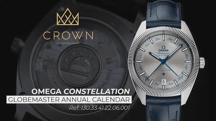 Omega Constellation Globemaster Annual Calendar 130.33.41.22.06.001 | CROWN REVIEW 4K