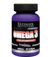 Ultimate Nutrition Omega 3 (Омега 3) 1000 мг 90 капсул