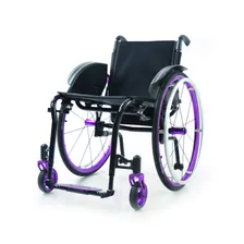 Кресло-коляска инвалидная ЗСО Omega Active 144 складная с ручным приводом, механическая, Omega Active 144