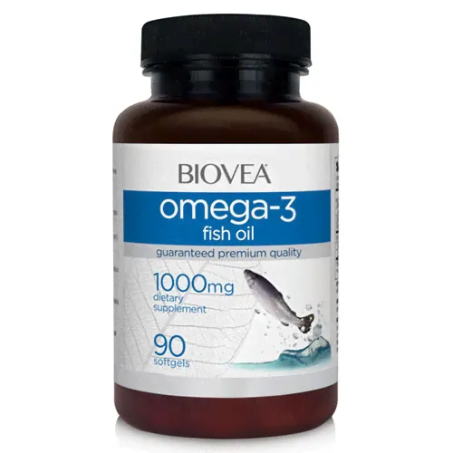 Omega-3 (No Lemon Oil) 1000 mg Biovea 90 капс.-0