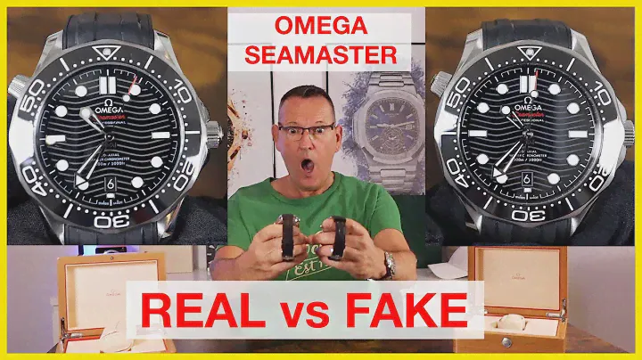 Real vs Fake Omega Seamaster Diver