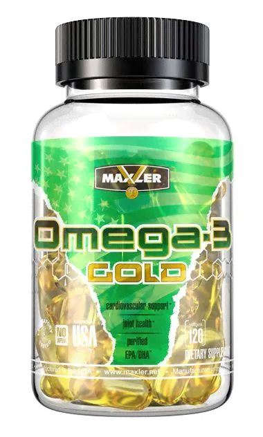 Maxler Omega-3 Gold (120 таб)-0