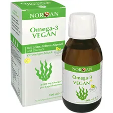 Растительная веганская омега NORSAN Omega-3 vegan, 100 мл