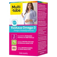 Витамины Мульти-Табс ОМЕГА 3 для беременных RASKAUS OMEGA 3 100 таблеток Multi-Tabs