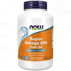 NOW Super Omega EPA 1200 mg 360/240 - 120 гелевых капсул