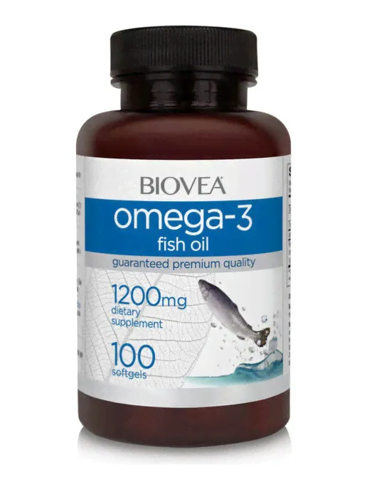 BIOVEA Omega-3 1200 мг (100 капсул)-0