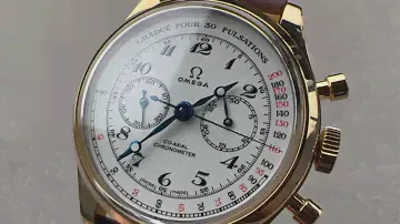 Omega Doctor's Chronograph - Museum Watch No. 10 1938 516.53.39.50.09.001 Omega Watch Review