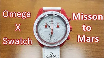 Omega x Swatch MoonSwatch "Mission to Mars"