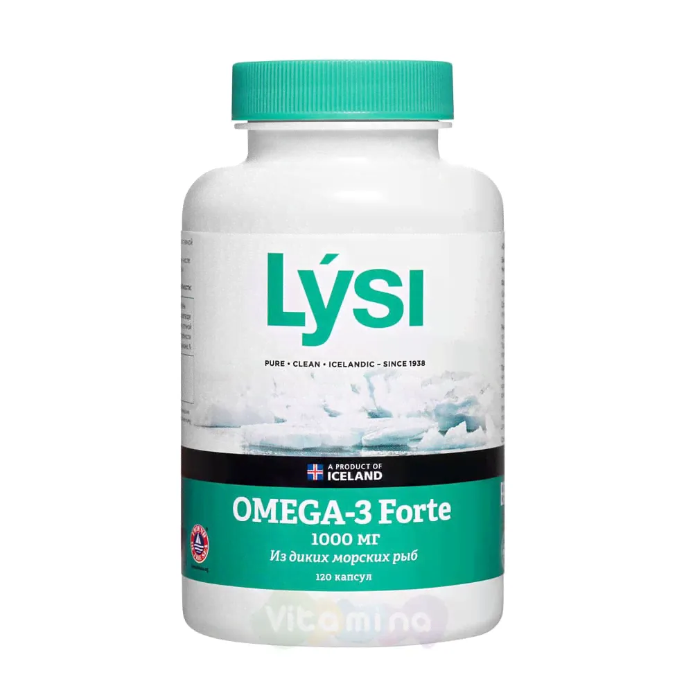 Lysi Omega 3 Forte 1000 мг-0