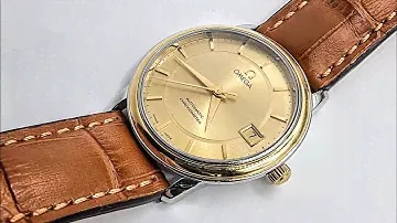 Часы Omega De Ville Prestige automatic Chronometer Gold