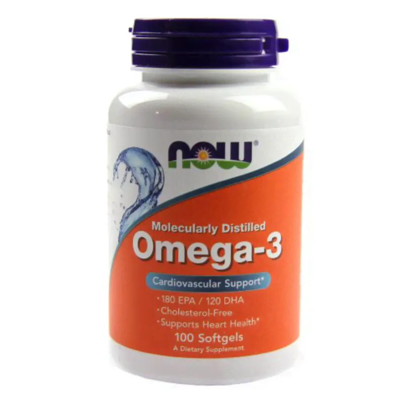 NOW Omega 3 100 капс