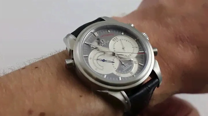 Обзор роскошных часов Omega Deville Co Axial Rattrapante 4848.40.31