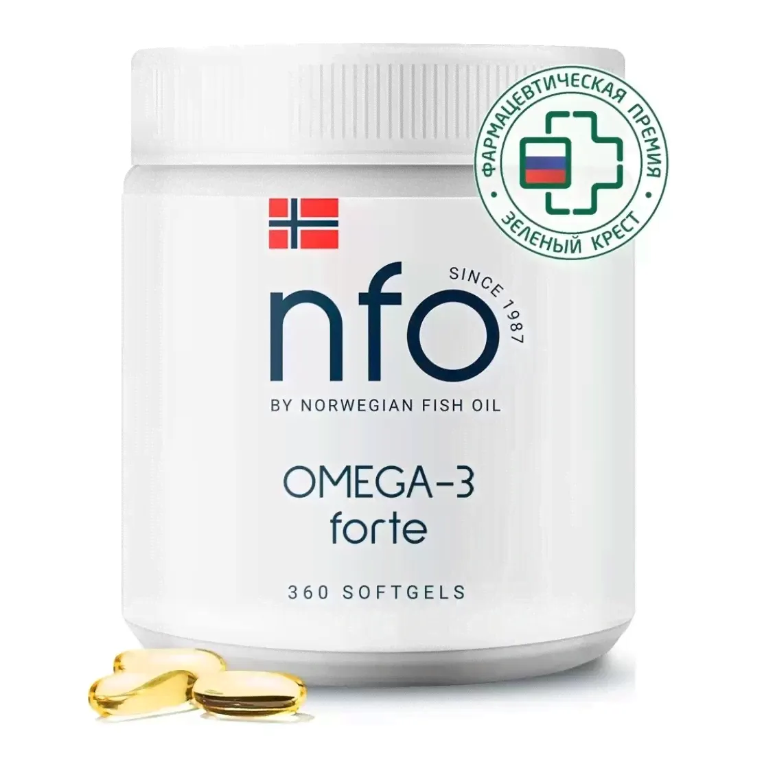 Биологически активная добавка к пище "NFO Омега-3 360" / "NFO Omega-3 360-0