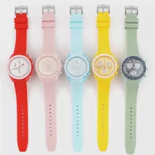 Ремешок для часов Omega Swatch Кобрендовый ремешок для часов силиконовый Planet System Изогнутый силикон для Rolex Water Ghost Ремешок для часов 22 мм