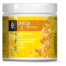 Ёбатон Omega 3 капс., 1000 мг, 180 шт. Ё|батон