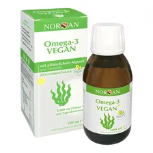 Норсан омега-3 веганская жидкость, Norsan omega-3 veganskaya zhidkost', 100 ml