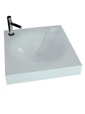 Раковина Reflection Omega RF6060OM 60х60 см над стиральной машиной