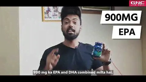 Good Fats For Healthy Diet | GNC Triple Strength Fish Oil | GNC India Fish Oil For Brain Health
